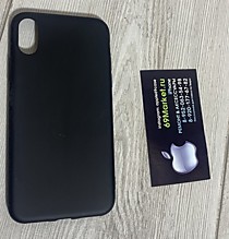 Чехол черный для Iphone X/XS