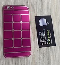 Алюминиевый чехол для Iphone 6/6S розовый