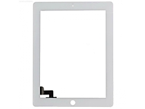 Стекло + тач скрин на iPad 2 (белый)