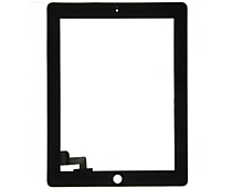 Стекло + тач скрин на iPad 2 (черный) 