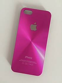 Пластиковый чехол для iPhone 4/4S розовый