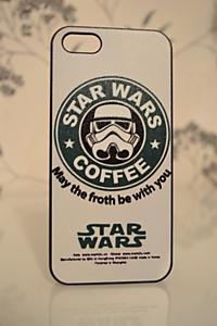 Чехол для iPhone 5/5s Star Wars Coffee-3