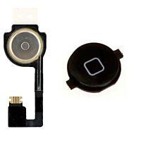 Замена шлейфа и кнопки Home для iPhone 4 цвет черный