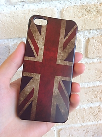 Пластиковый чехол для iPhone 4/4S "Флаг Великобритании" В НАЛИЧИИ 