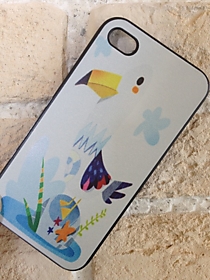 Пластиковая накладка для iPhone 4/4S "Пеликан" В НАЛИЧИИ
